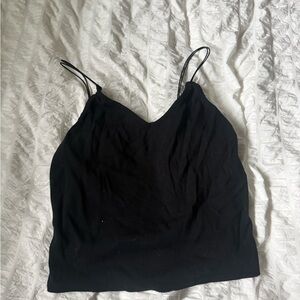 Double strap cotton tank